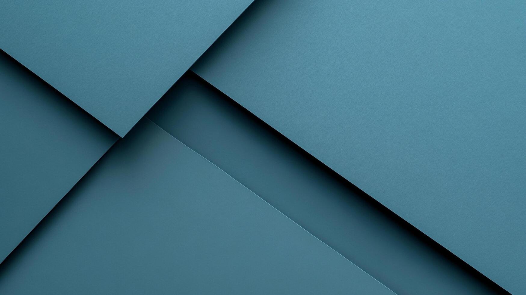 The image features layered teal backgrounds with clean lines, creating an organized and tranquil composition perfect for modern design projects. photo