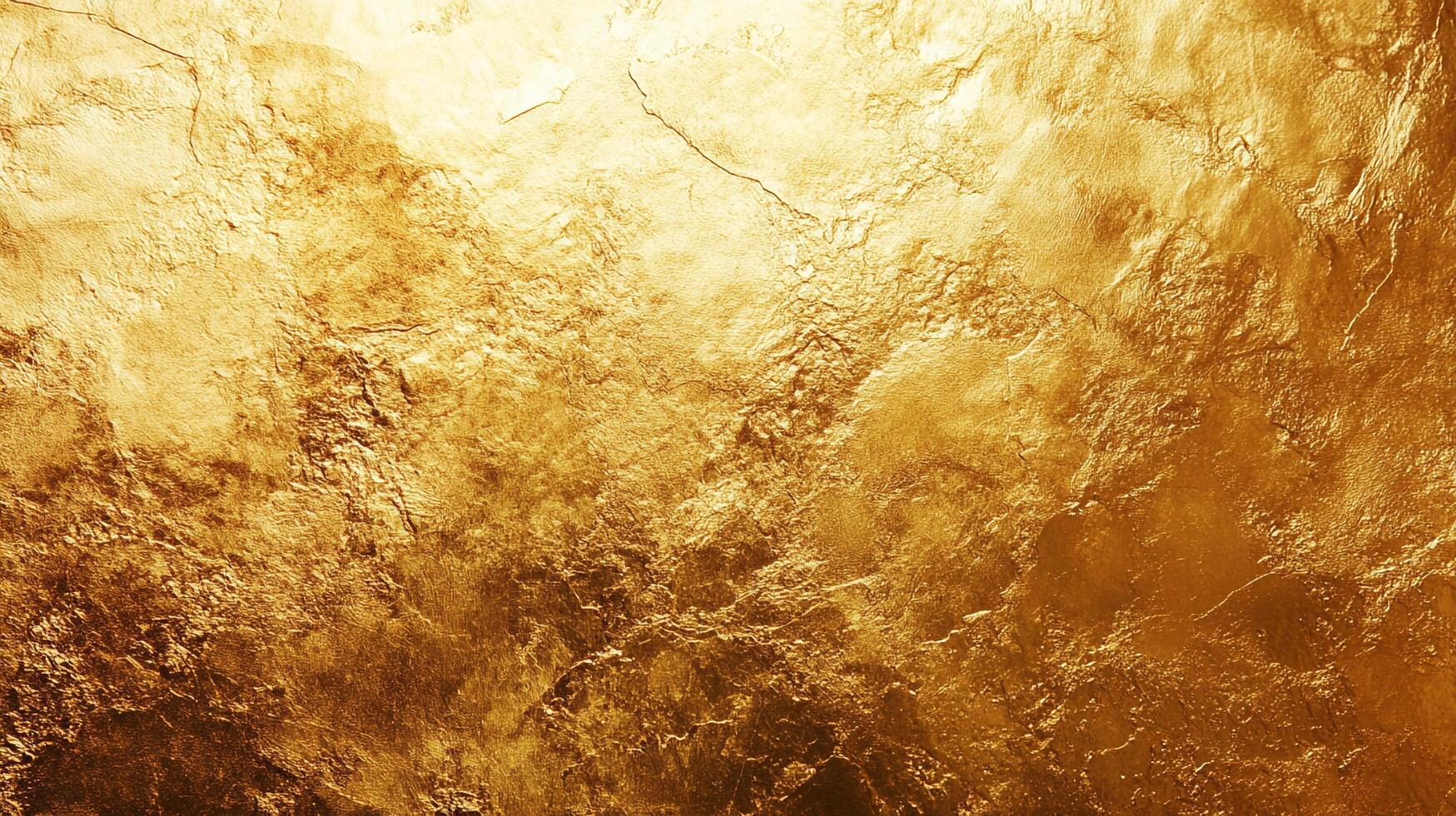 Intricate patterns unfold across a golden surface, a tapestry of light and shadow, revealing depth and texture in every detail. photo