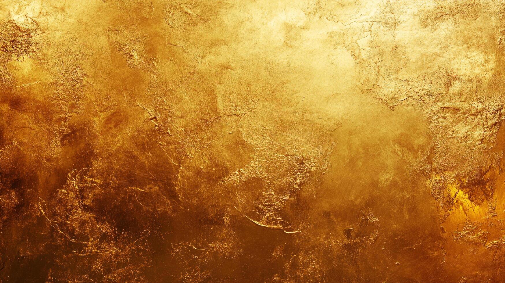 Abstract golden texture with a gradient of light to dark tones, perfect for backgrounds and luxury themed presentations. photo