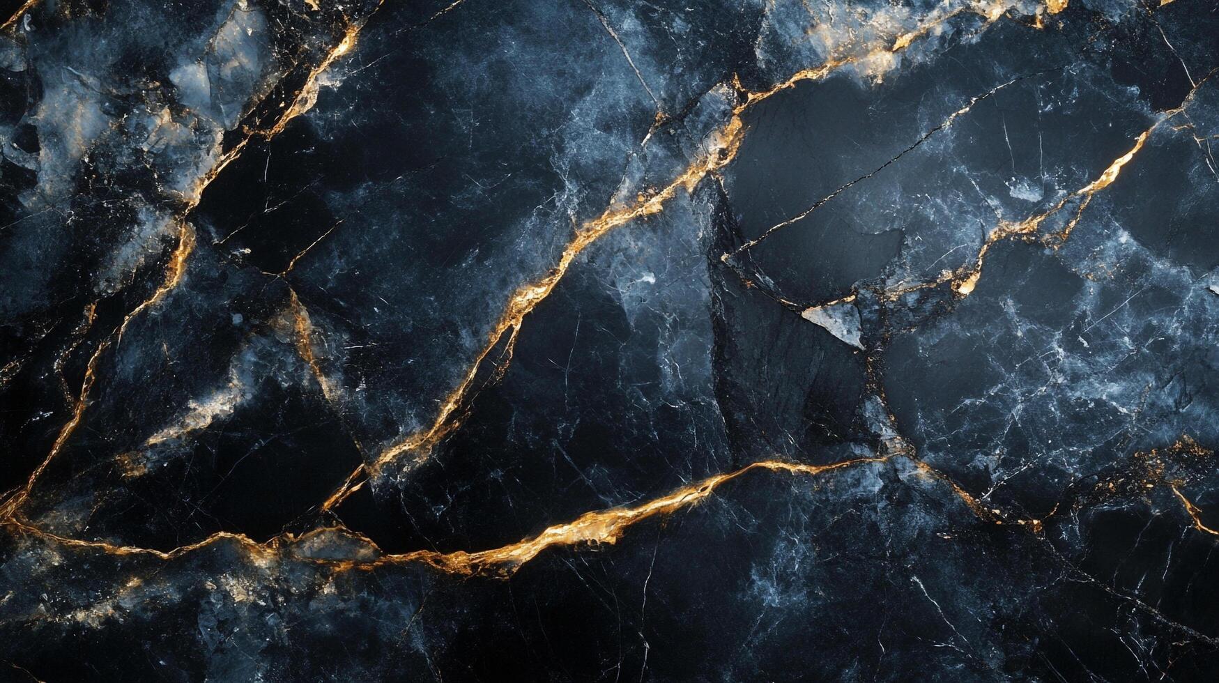 Dark stone texture with unique gold streaks. Perfect for backgrounds, designs, and adding an elegant touch to any project. photo