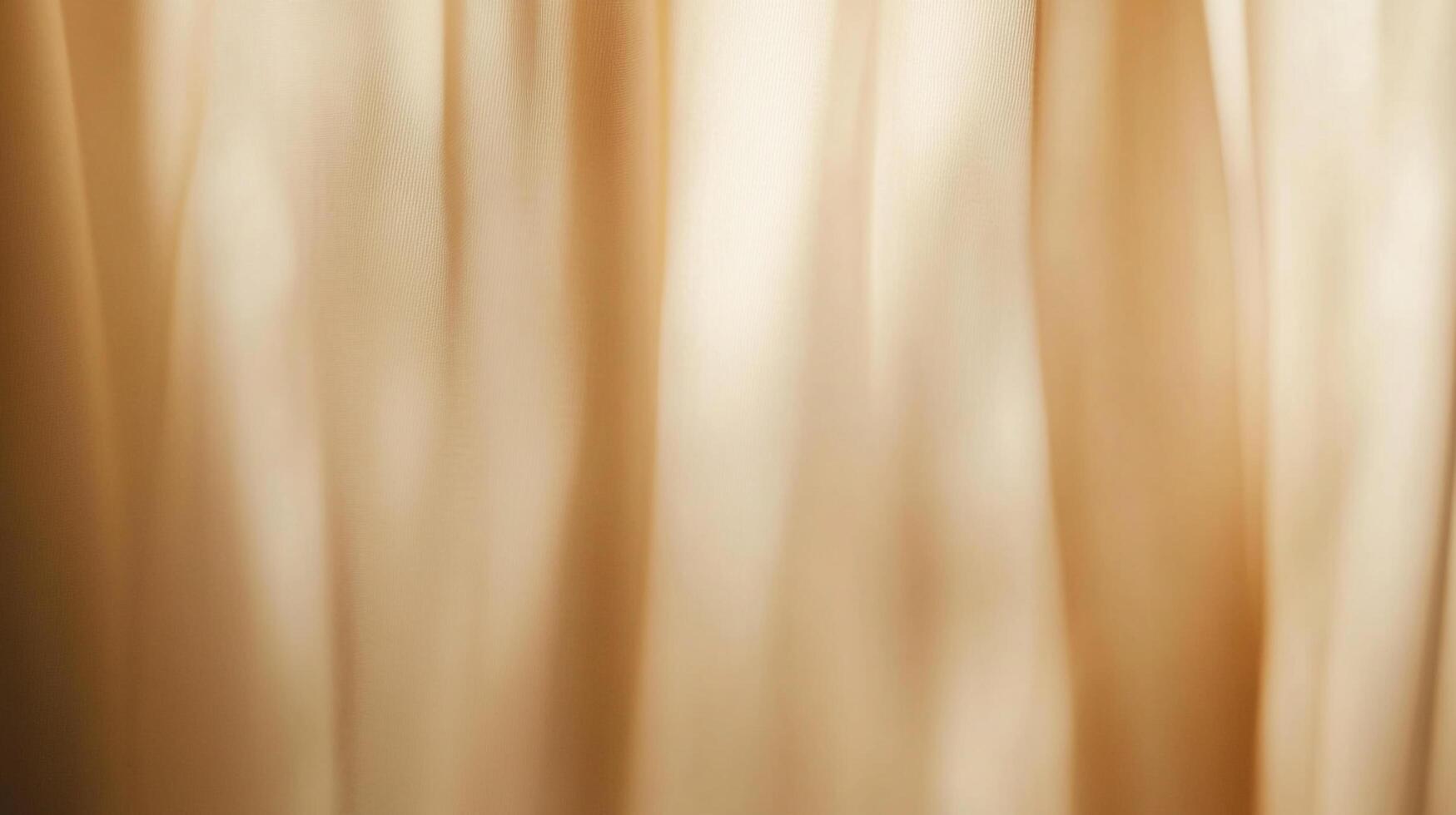 An abstract image of flowing beige fabric, with smooth lines and soft gradients creating a sense of gentle movement and subtle depth. photo