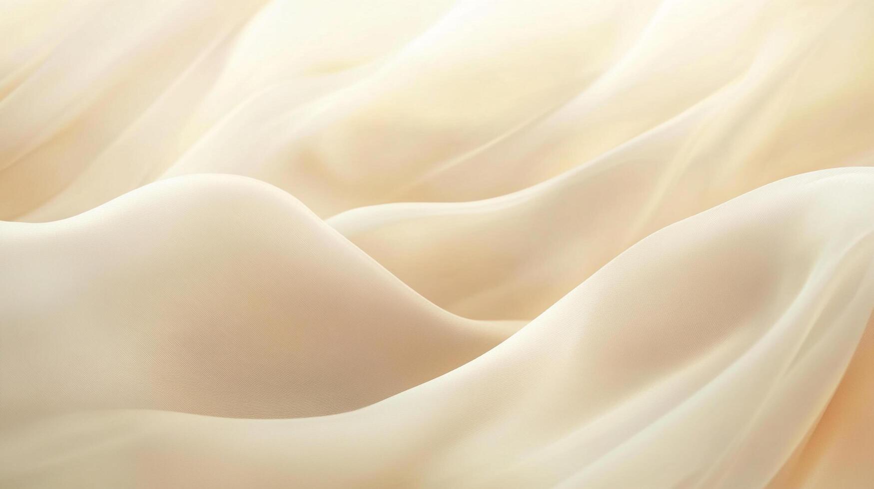 Abstract, ethereal, flowing fabric. Soft and delicate with gentle curves and a creamy, dreamy aesthetic. Ideal for backgrounds. photo