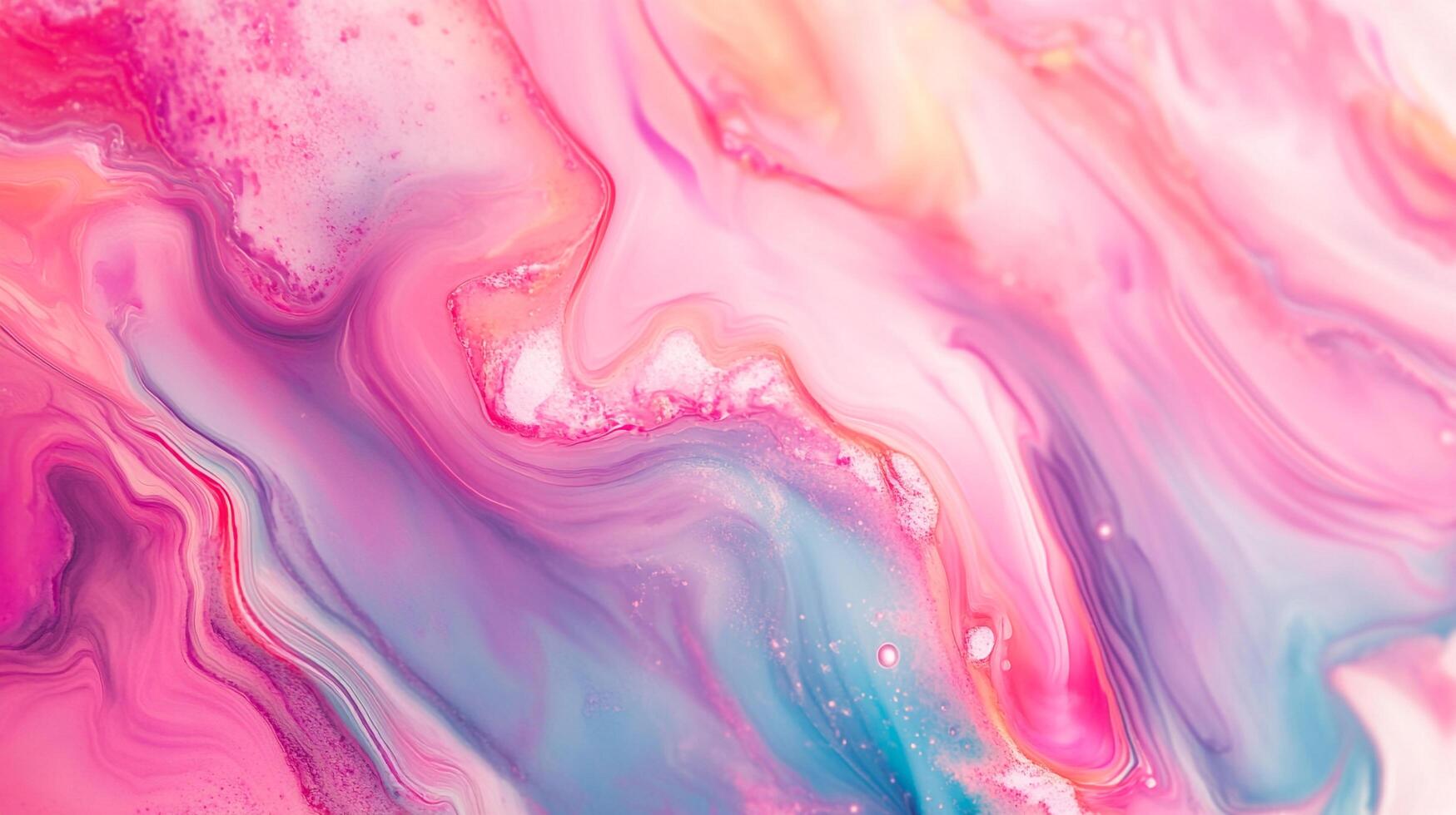 Abstract pastel swirls with watercolor textures evoke gentle movement in fluid patterns. Soft colors blend seamlessly like dreamy fantasy. photo