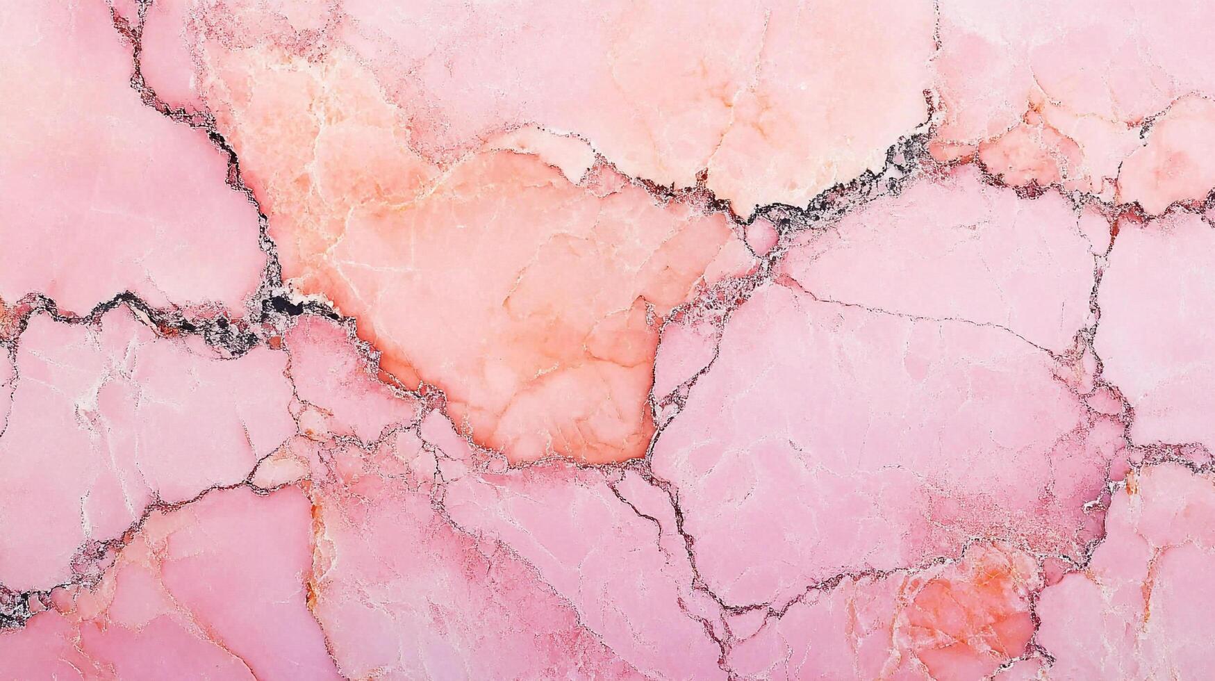 A luxurious, pink-toned texture with marble-like veins and patterns. The soft hues create an elegant and visually appealing design. photo