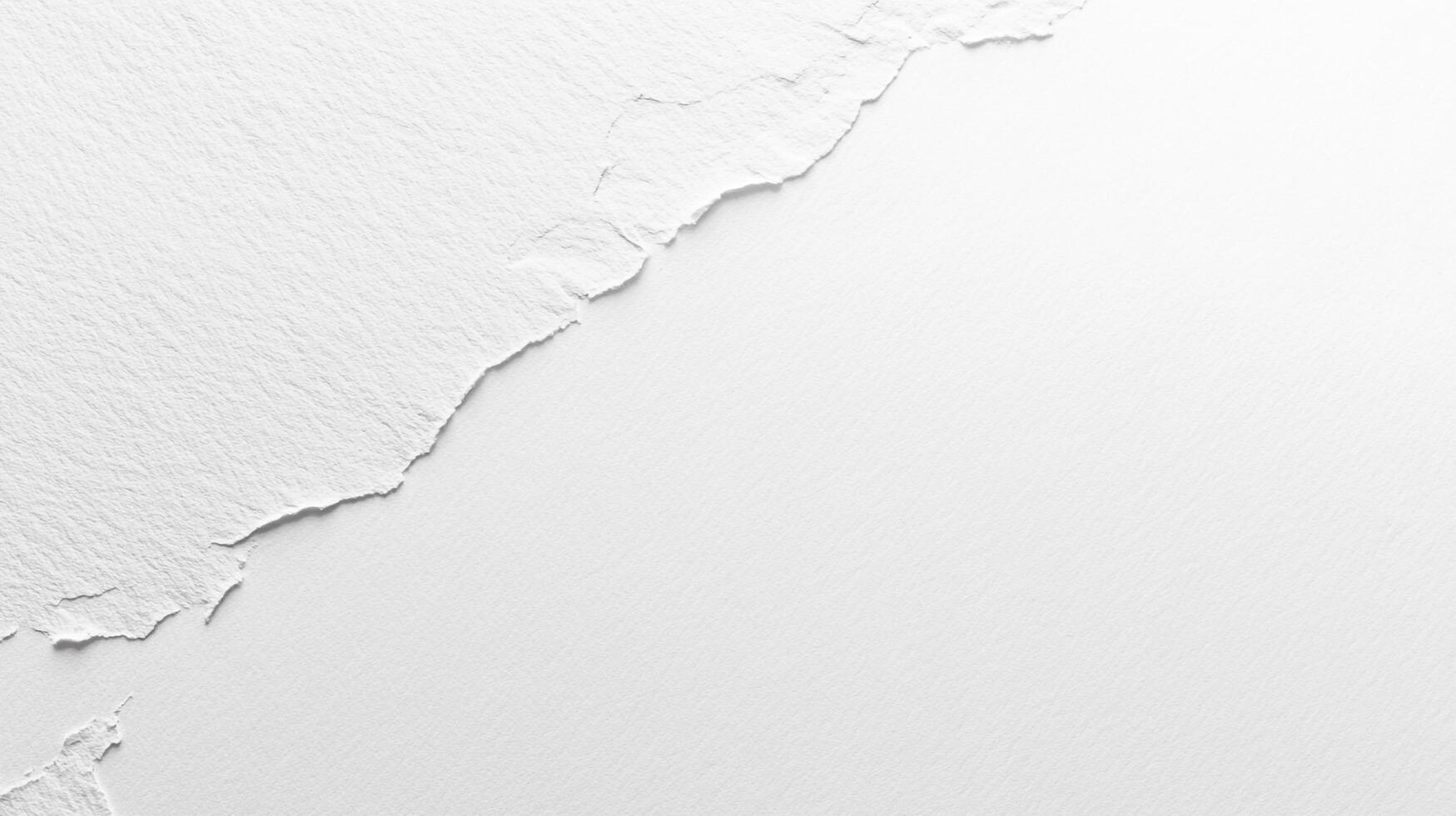 Subtle textures and tones present a minimalist abstract art featuring a delicate interplay between rough and smooth surfaces in white. photo