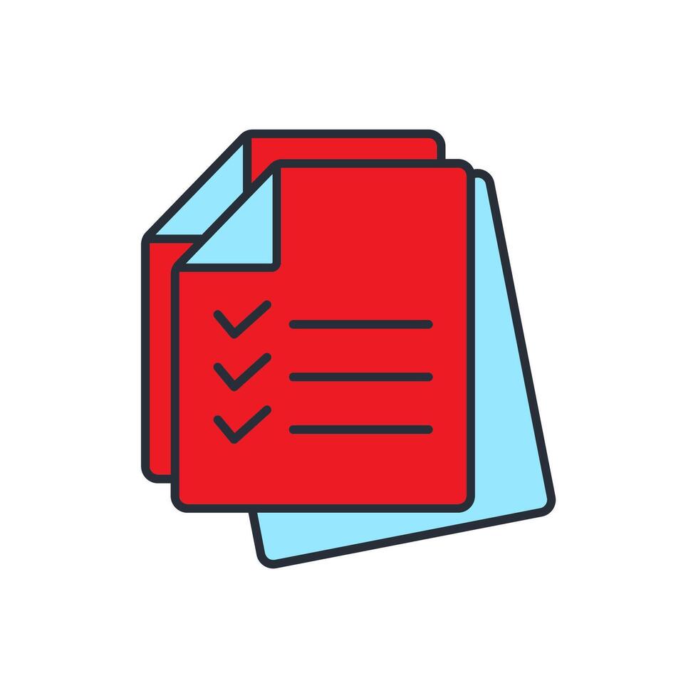 planning icons isolated White Background. vector