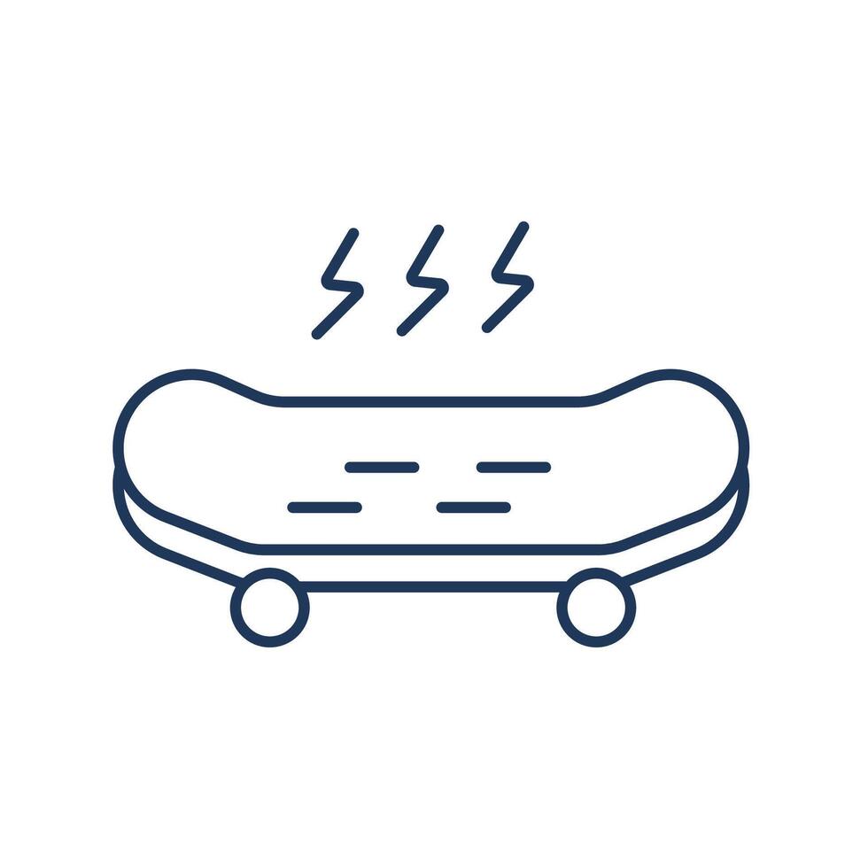 skate icons isolated on White Background. Flat style design vector