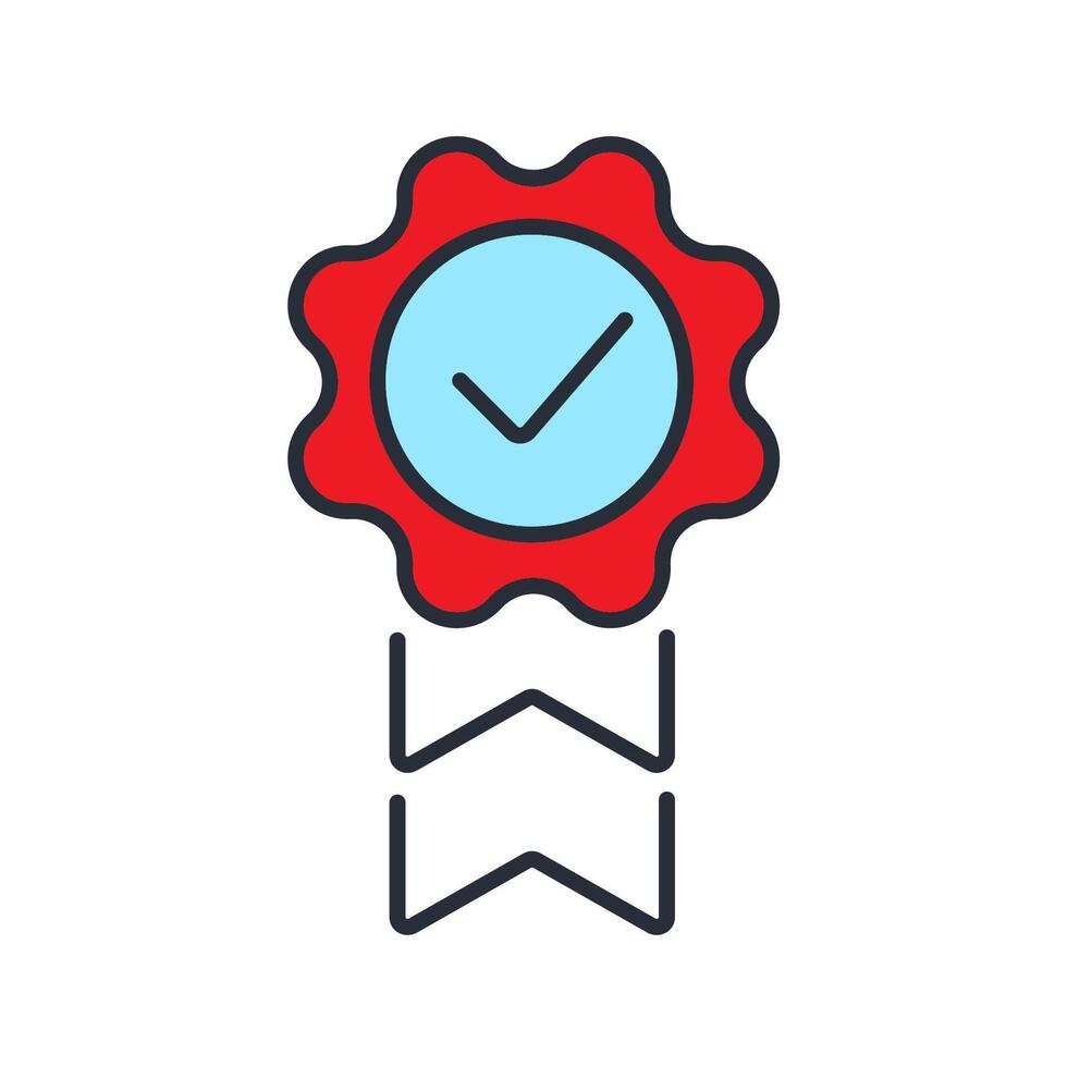 guarantee icons colours vector