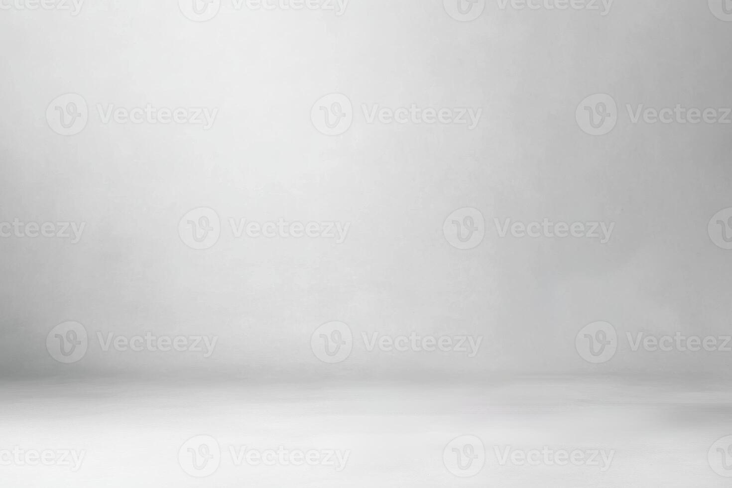 Minimalist studio space with smooth white backdrop for projects photo