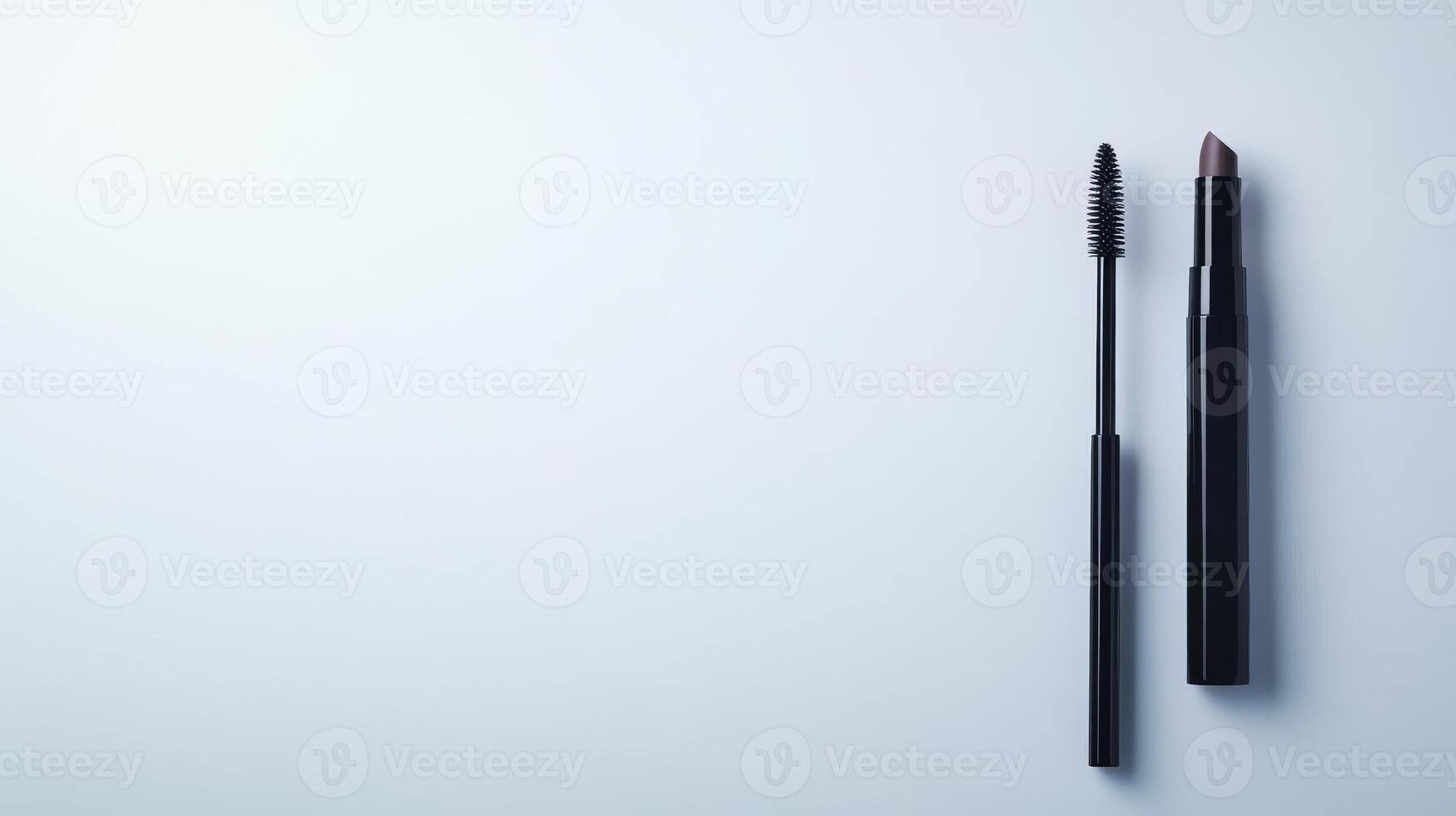 Makeup tools on a clean surface ready for application photo