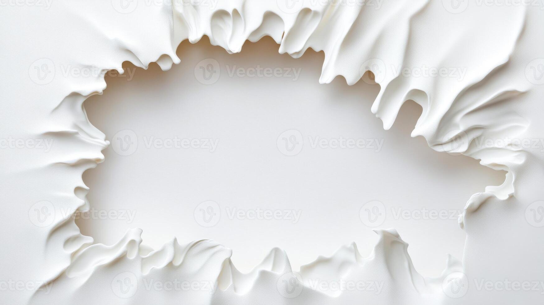 Stylish white torn paper effect creates a unique backdrop photo