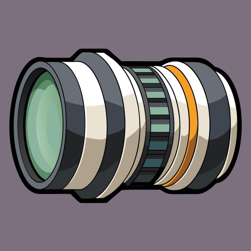 Lens Camera Illustration vector