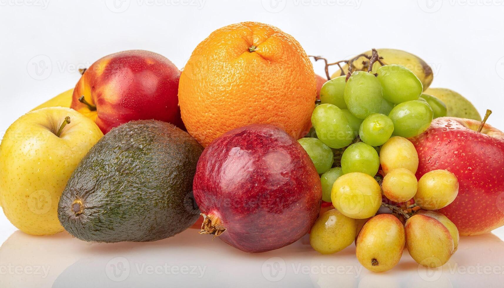 Vibrant Colorful Fruits Arrangement photo