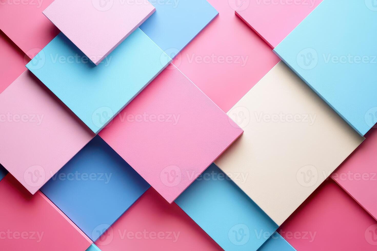 Colorful abstract background with squares and triangles photo