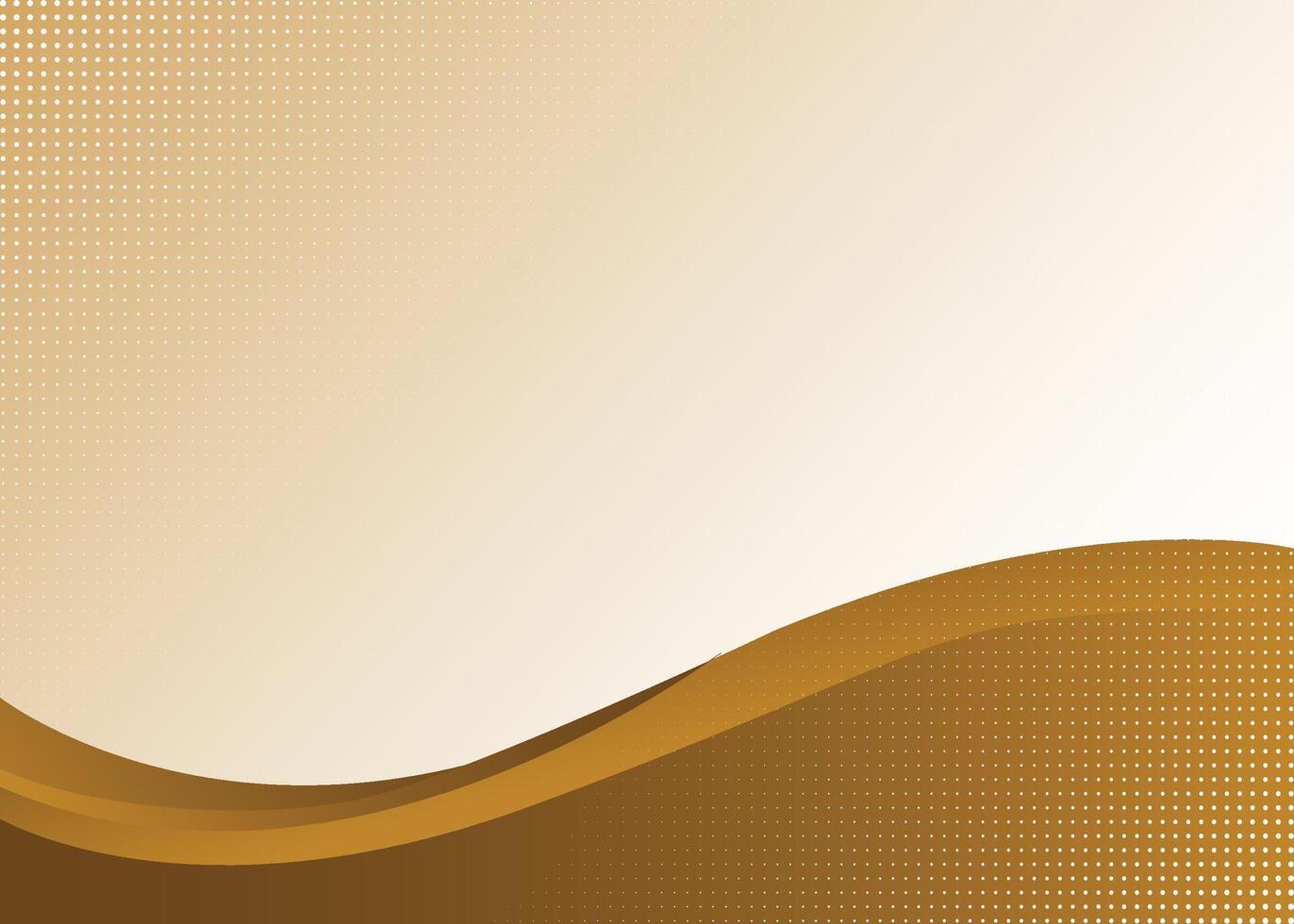 Background with brown and white gradient shape vector
