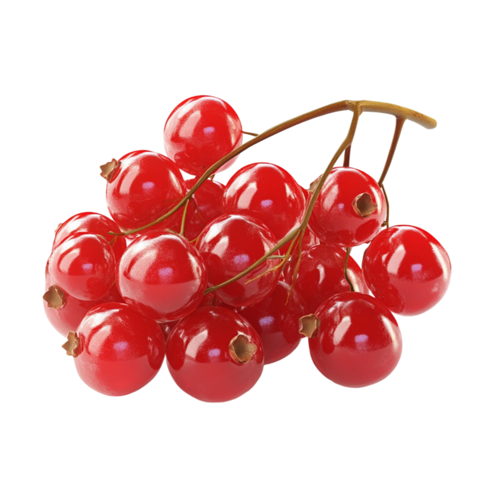 red curranberry on a transparent background png