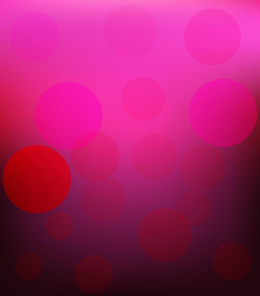 Abstract pink gradient color dots effect background. Wallpaper design vector