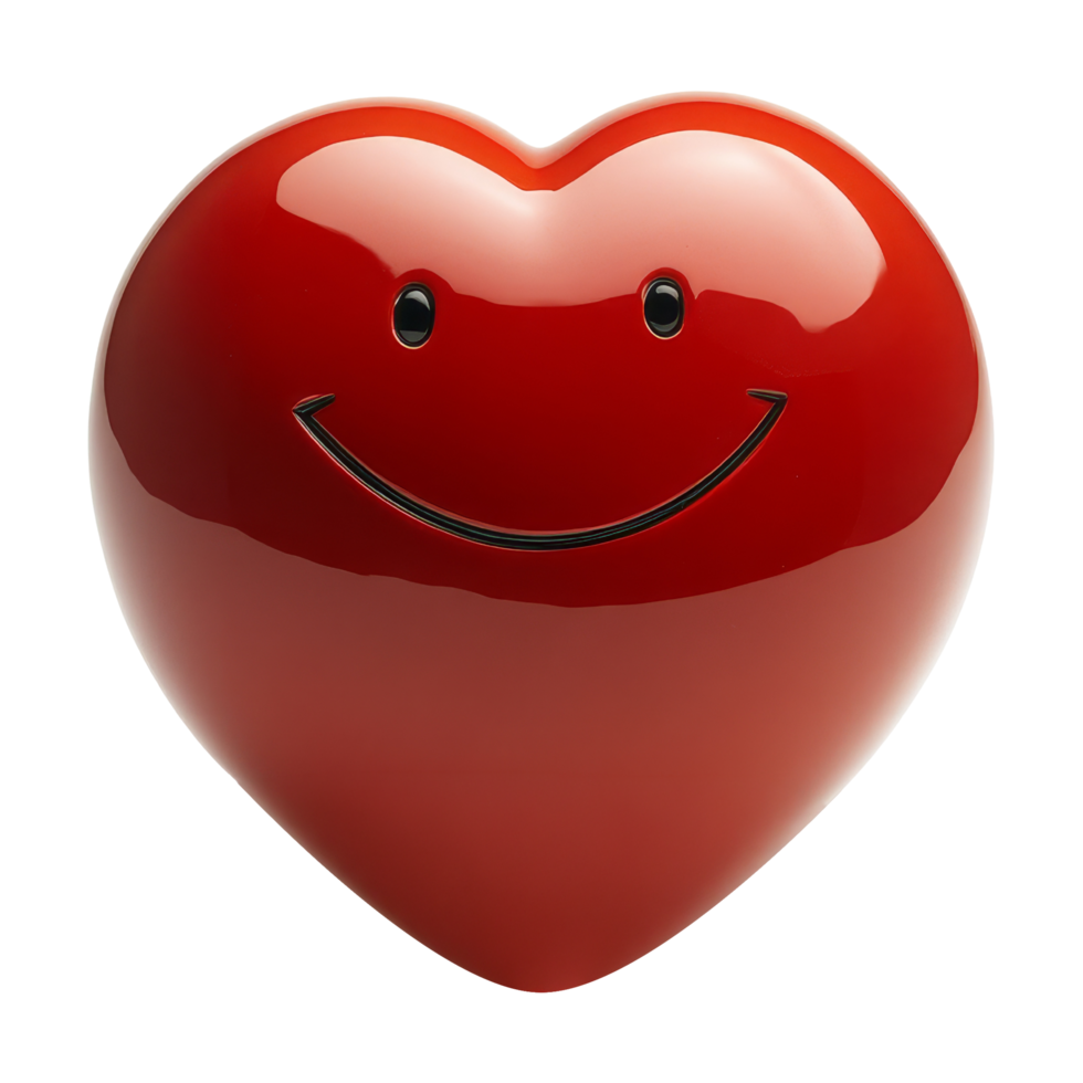 Joyful heart icon digital artwork positive emotions png