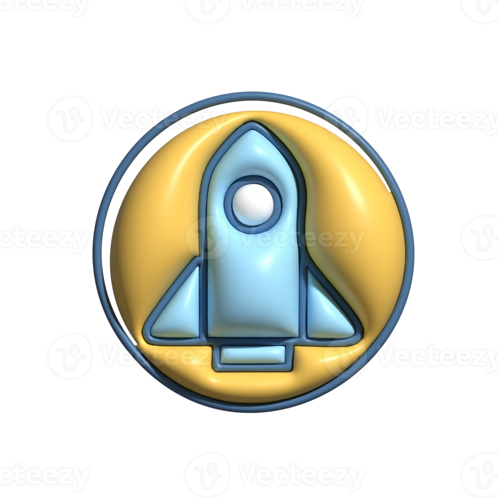 Rocket Emoji Space Exploration Symbol png