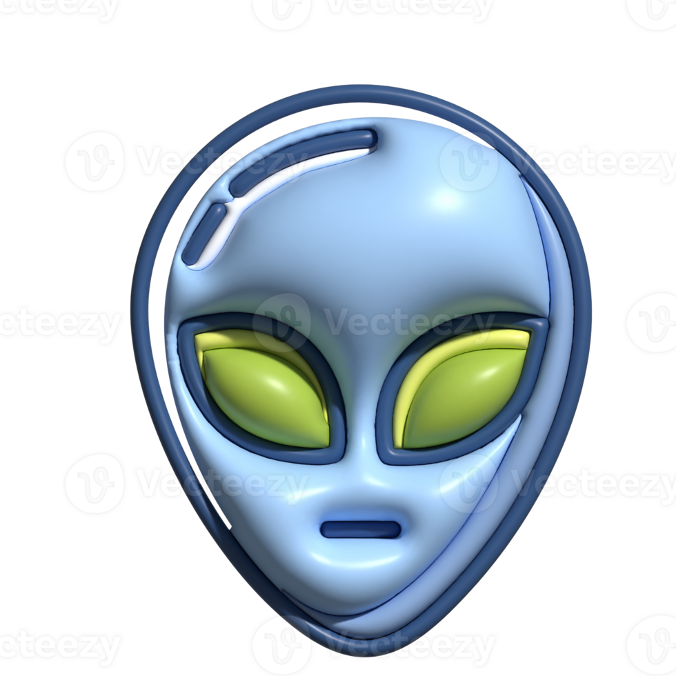 Alien Emoji Extraterrestrial and Sci-Fi Icon png