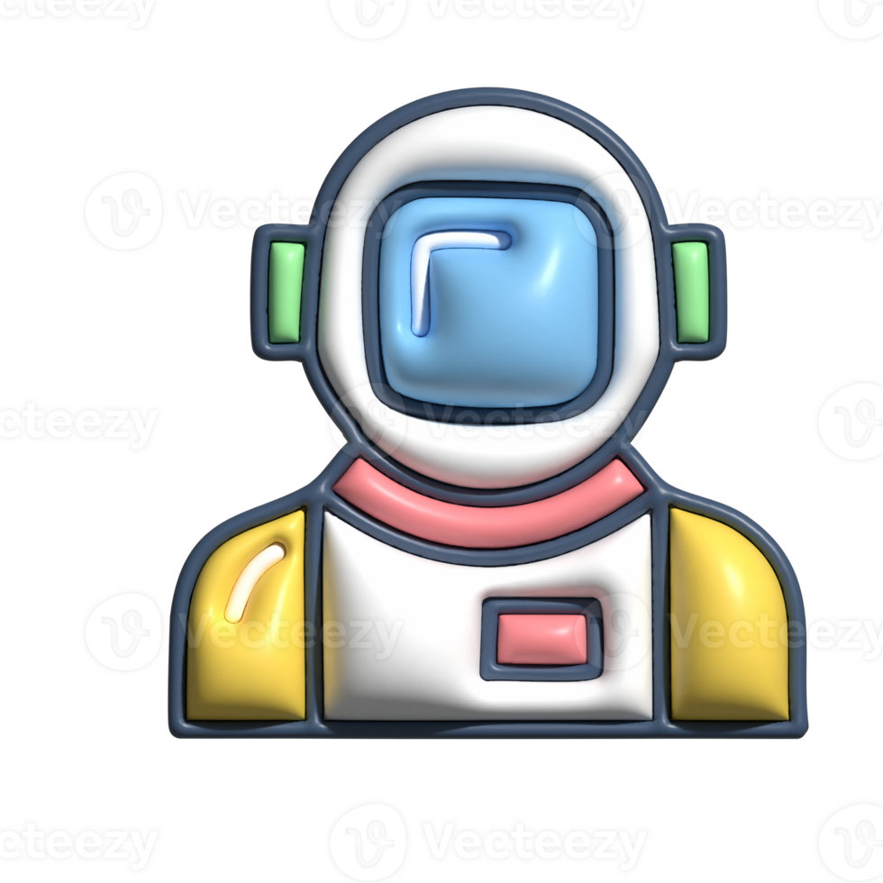 Astronaut Emoji Space Exploration and Cosmic Adventure Icon png