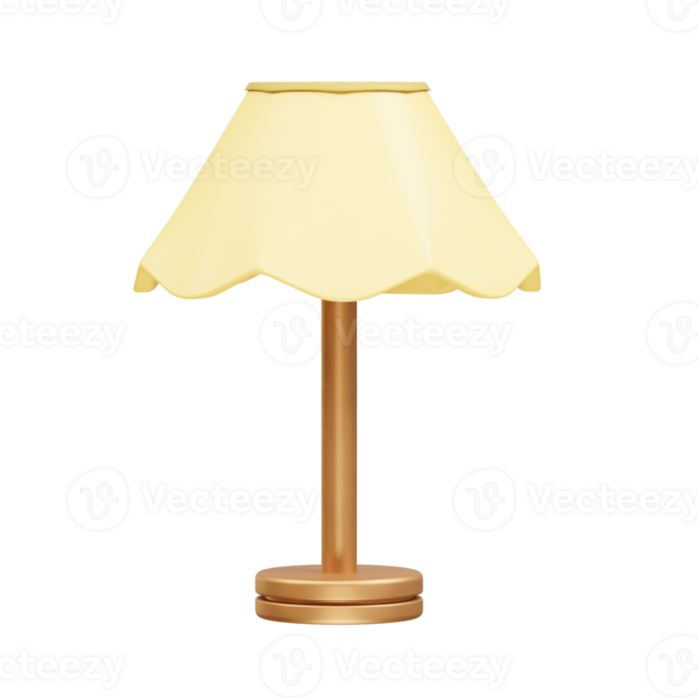 Table Lamp icon 3d illustration png