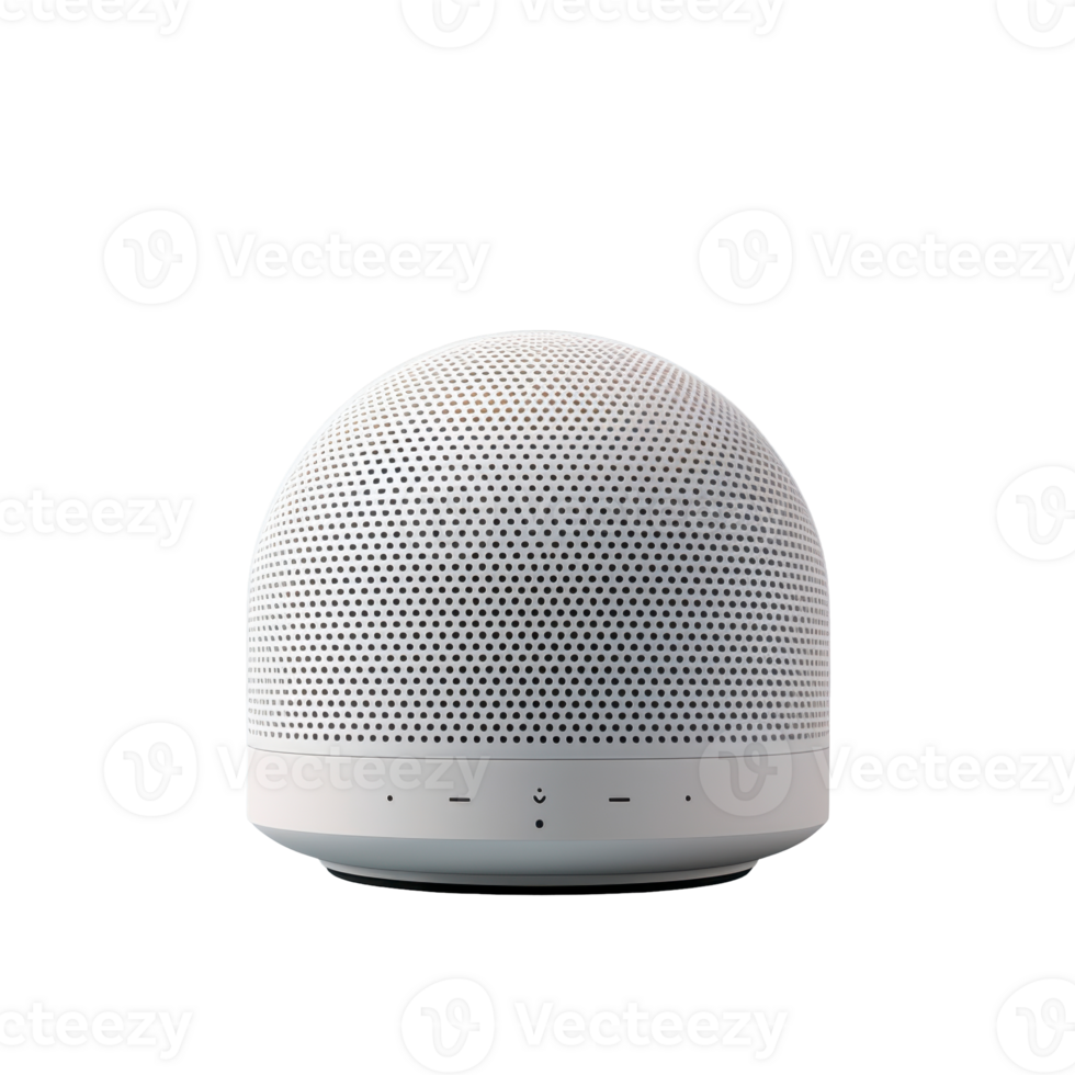 speaker with a black base. isolated on transparent background png