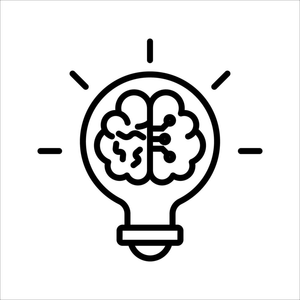 WebBulb Icon Logo, Simple and clean vector