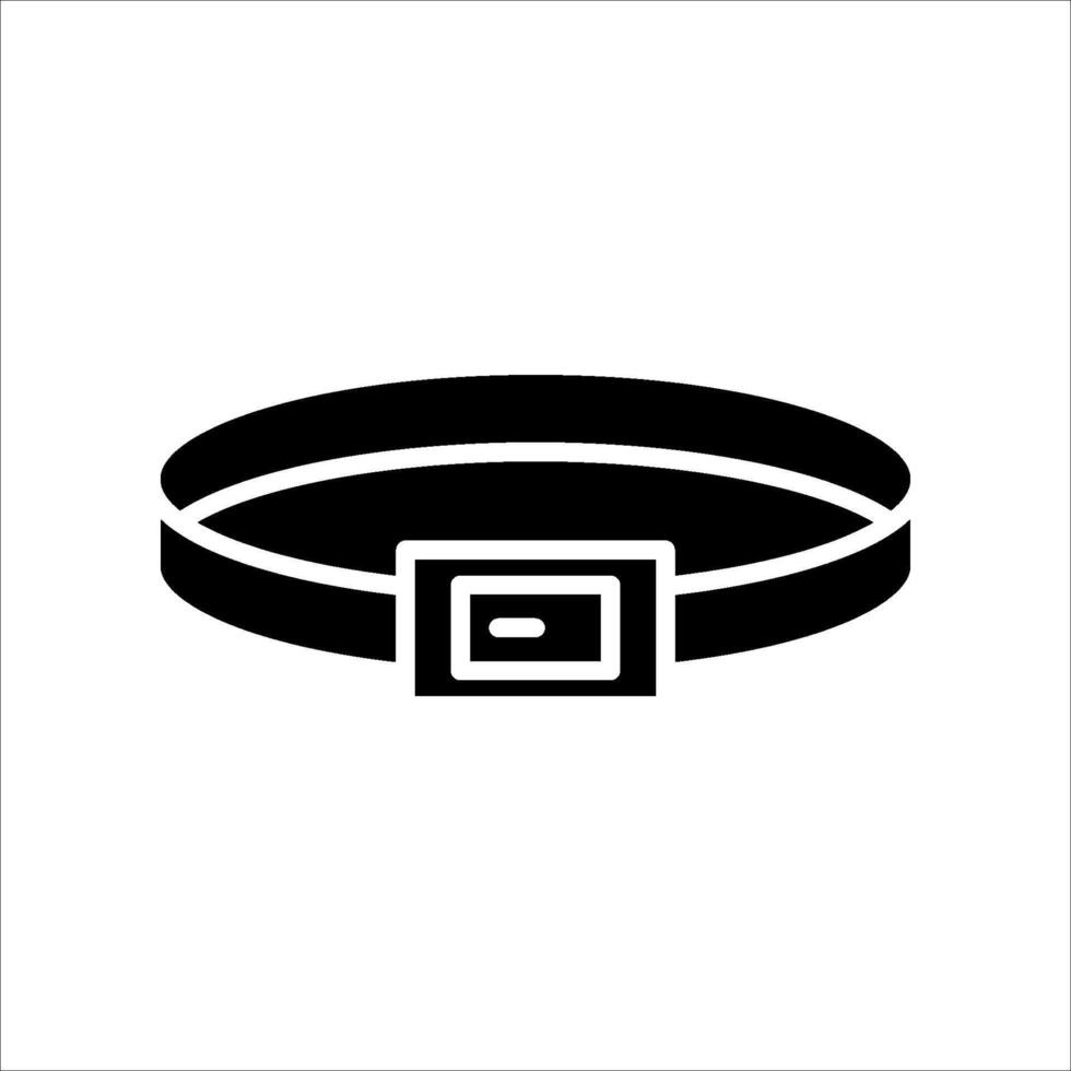 Belt line icon,. outline style icon for web site or mobile app, clothes and accessories, strap icon, simple illustration vector