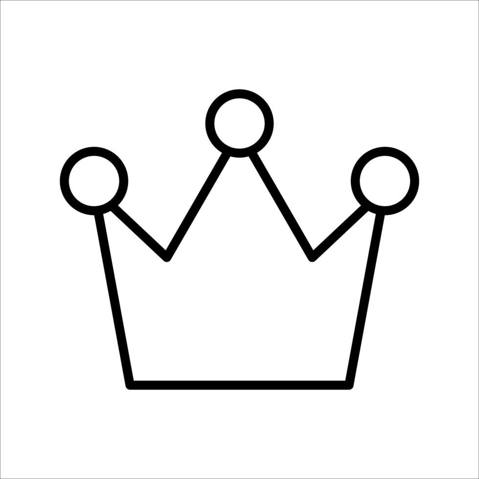 Crown Icon. in trendy flat style isolated on grey background. Crown symbol for your web site design, logo, app, UI. illustration vector