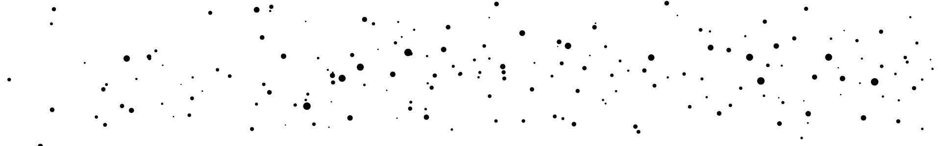 Seamless messy dot pattern, tiny random speckled texture with faded noise effect, black and white grunge polka background. Flat illustration isolated on white background. vector