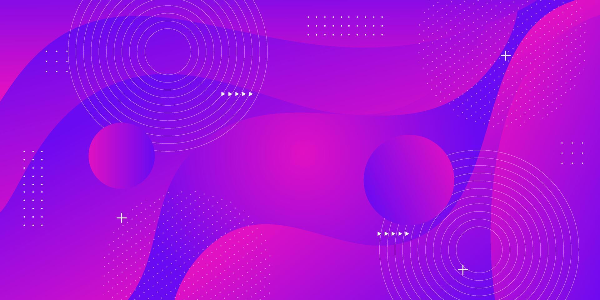 Popular colorful purple abstract background with wave shadow pattern. Purple gradient color on background vector