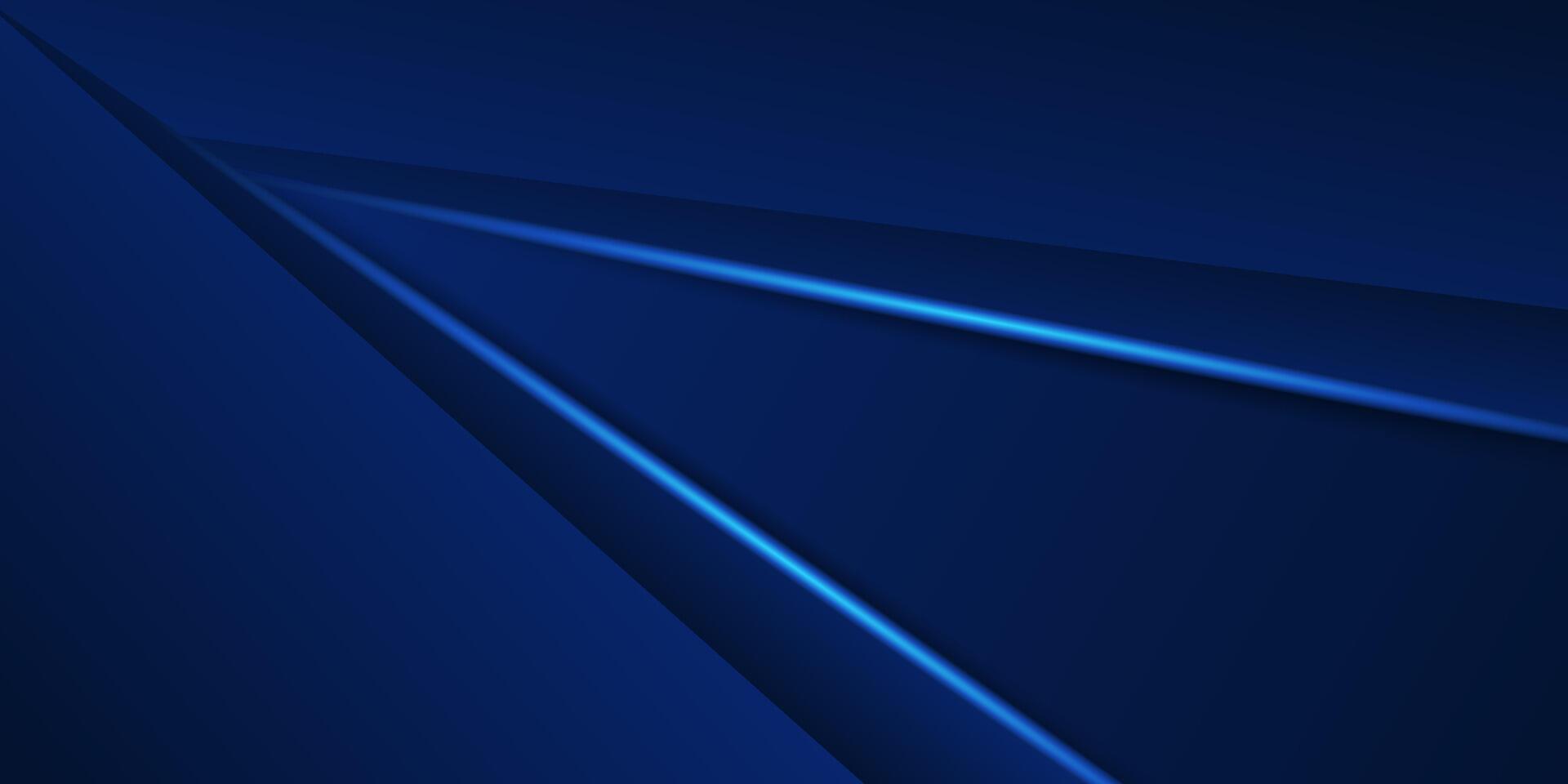 Abstract blue triangles overlapping with light background. Blue color background elements. Eps10 vector
