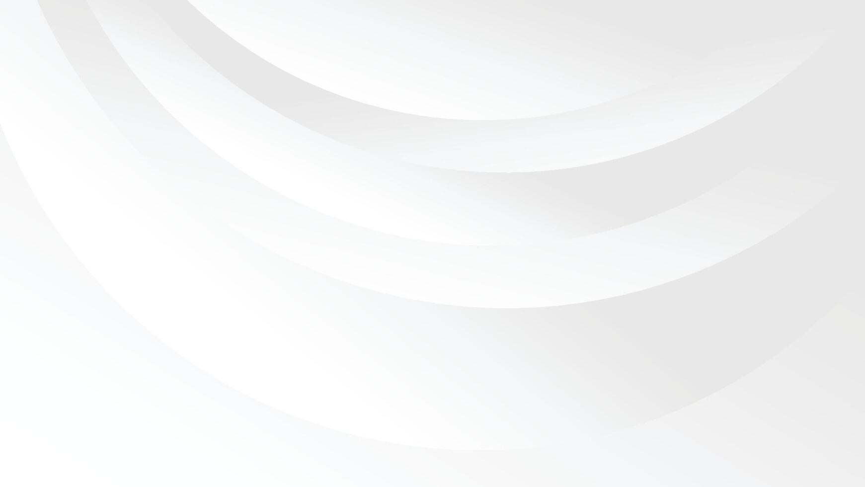abstract white background with curve lines decoration vector
