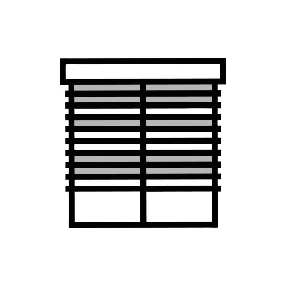 Stylish Blinds Design Art vector