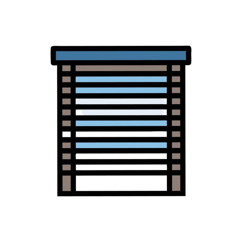 Modern Blinds Design vector