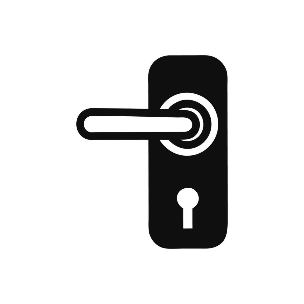 Elegant Doorknob Design for Classic Interiors vector