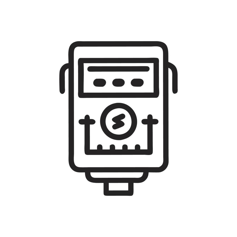 General Electric Meter Design for Various Uses vector