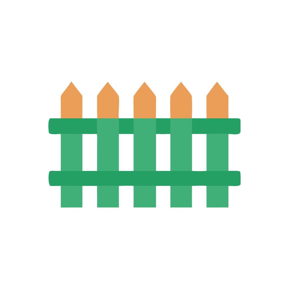 General Fence Design for Outdoor Spaces vector