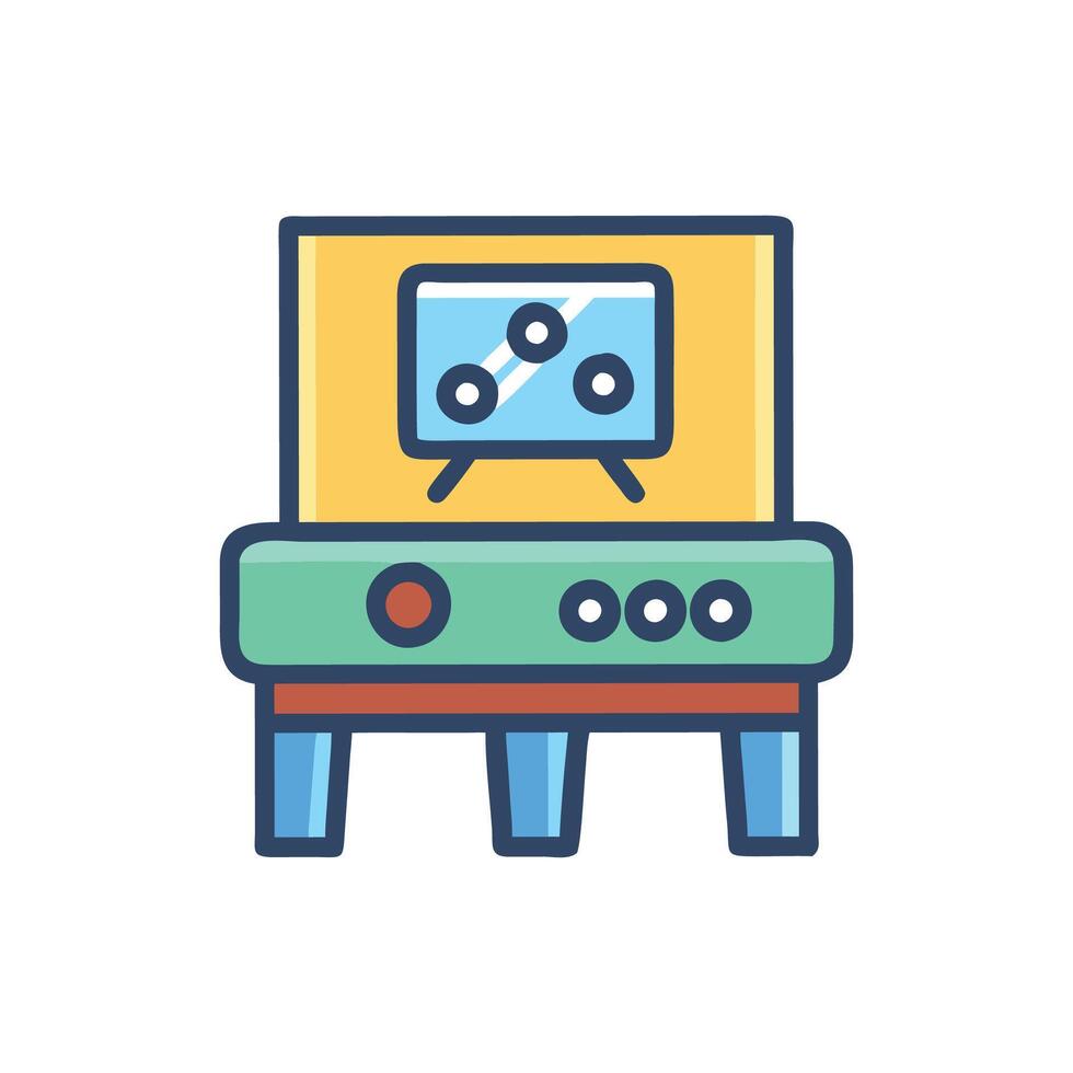 General Game Room Icon for Entertainment vector