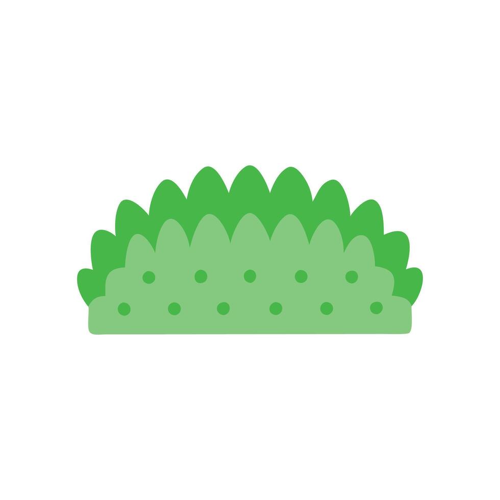 Stylish Hedge Design for Landscaping vector