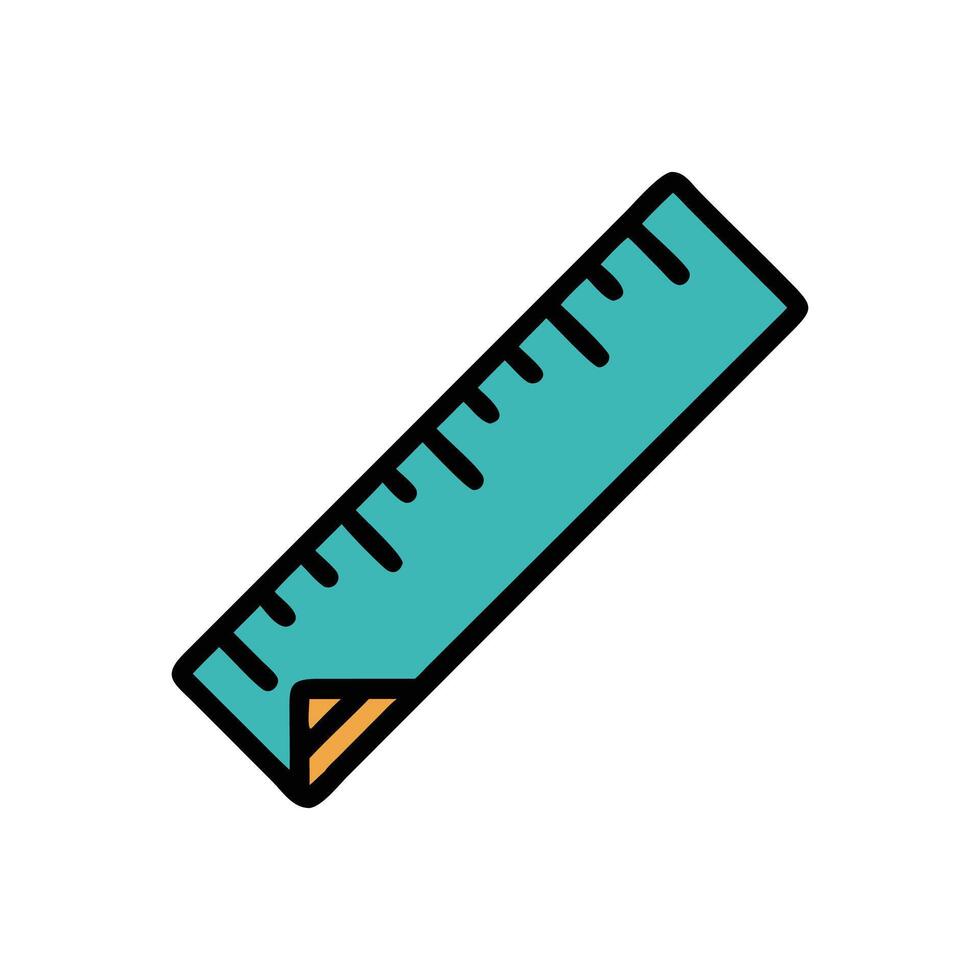 Ruler Icon for Design Projects vector