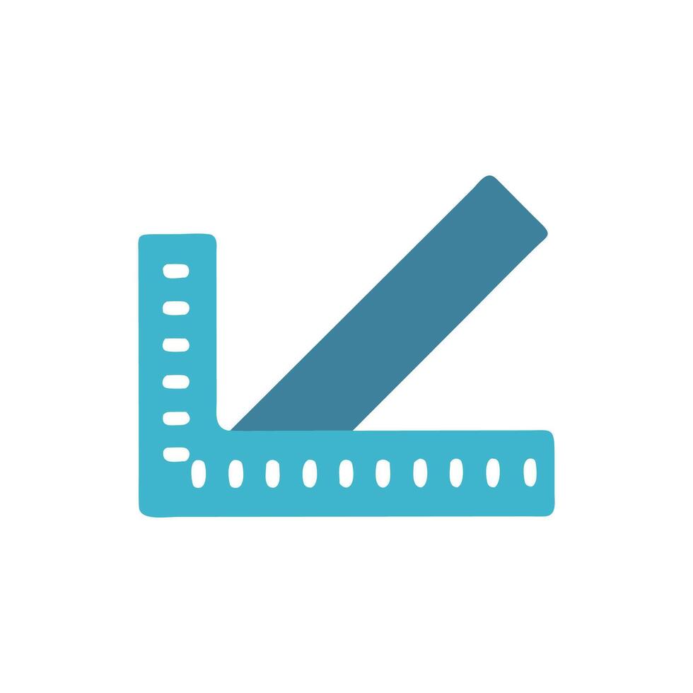 Ruler Icon for Architecture and Design vector