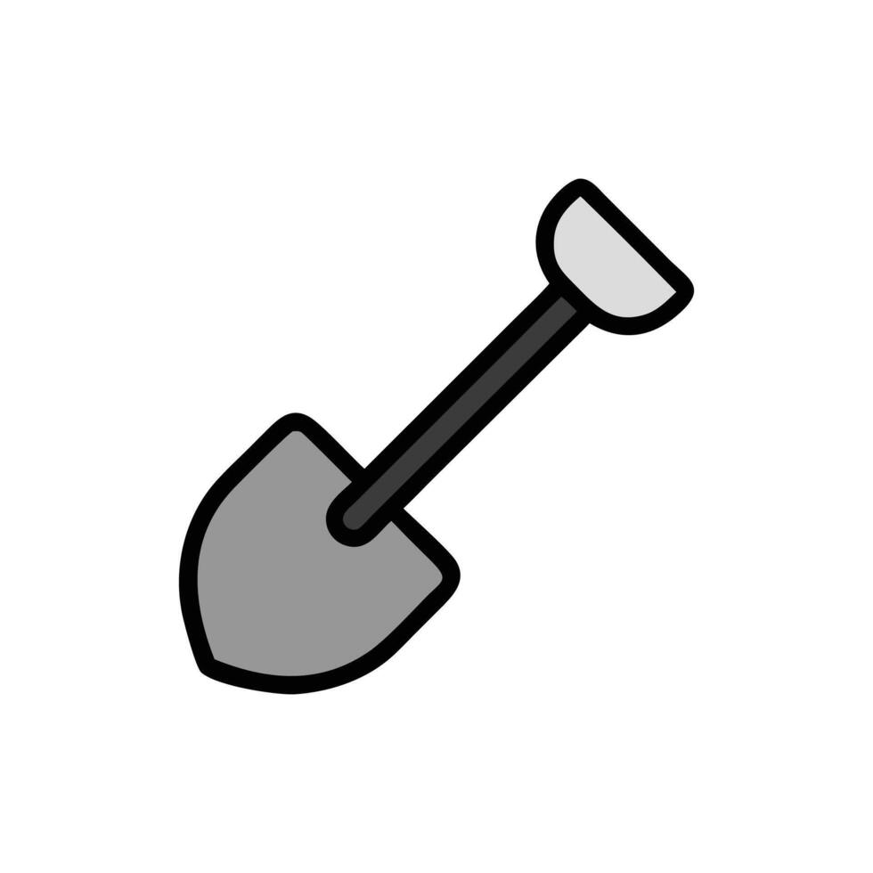 Shovel Icon for Industrial Use vector