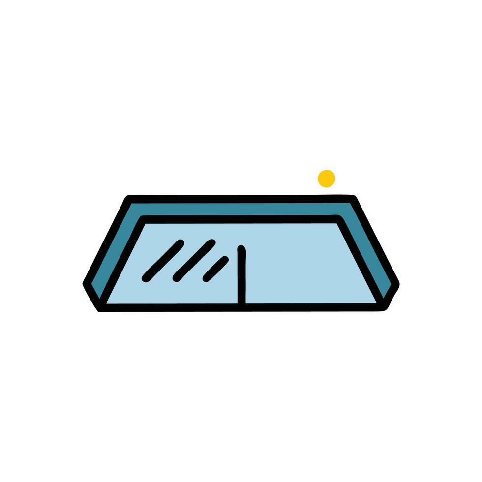 Skylight Icon for Lighting Design vector