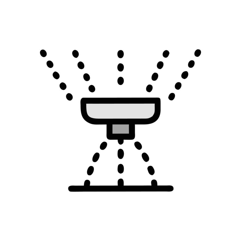 Advanced Sprinkler Design for Gardens vector