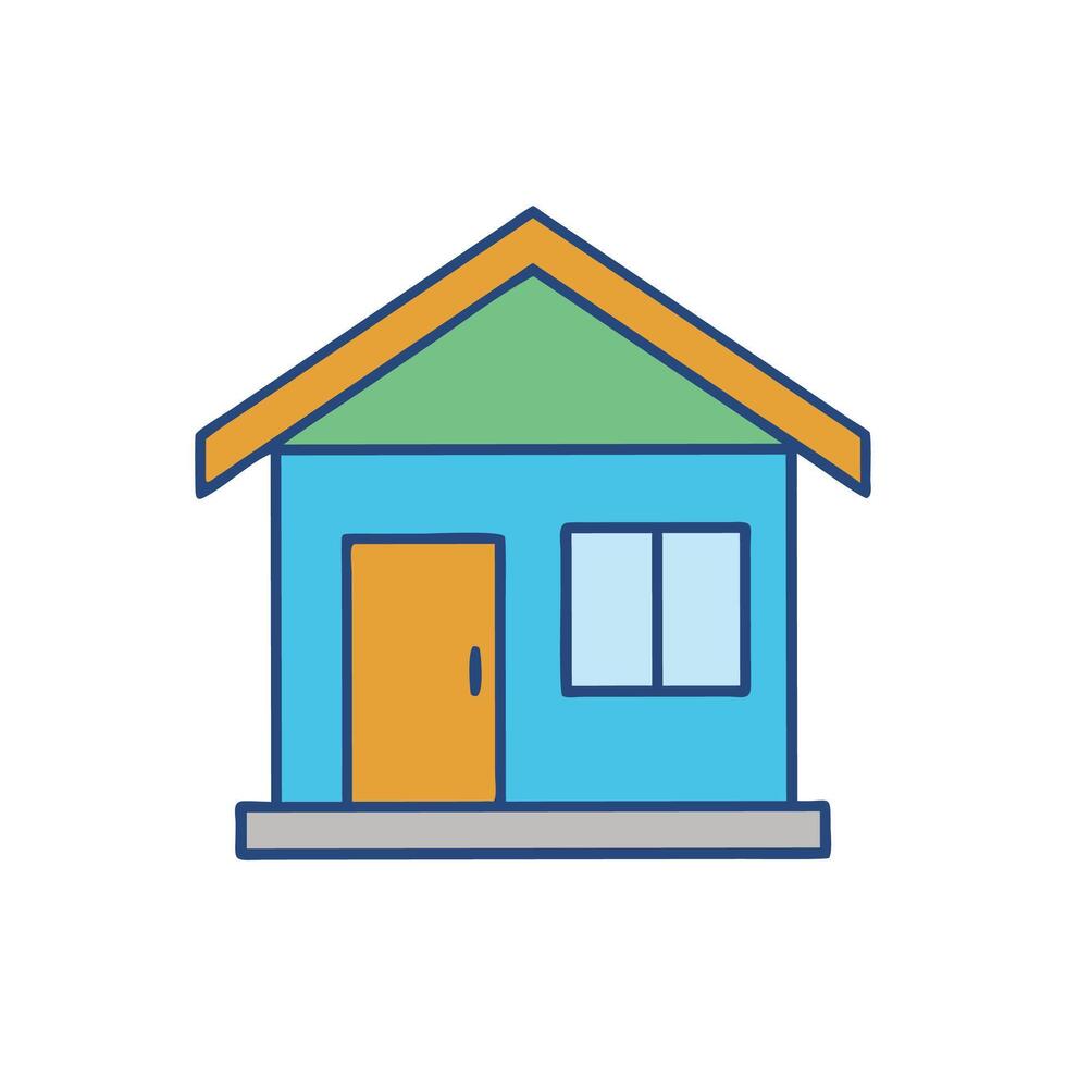 Elegant Tiny House Design vector