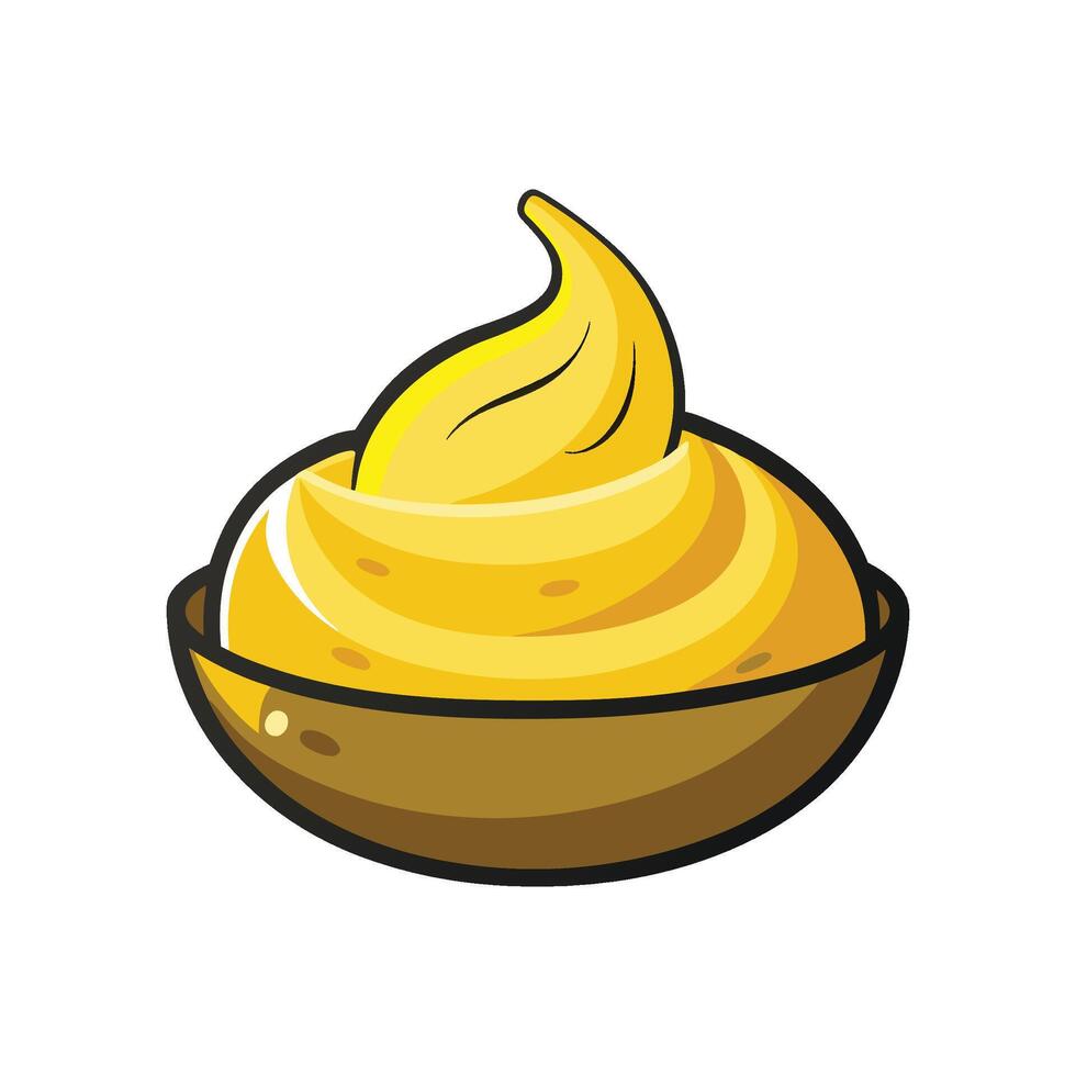 Creative Banana Mash Recipe vector