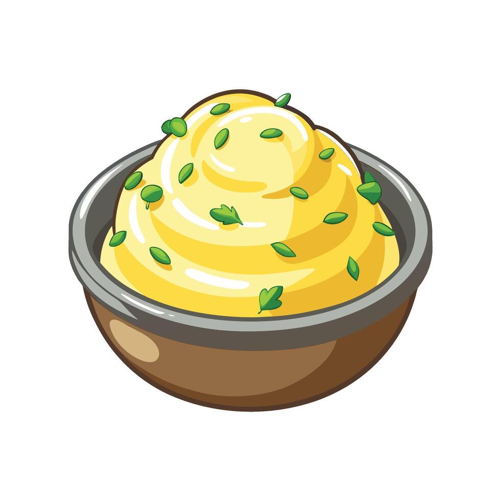 Savory Buttermilk Mash Delight vector
