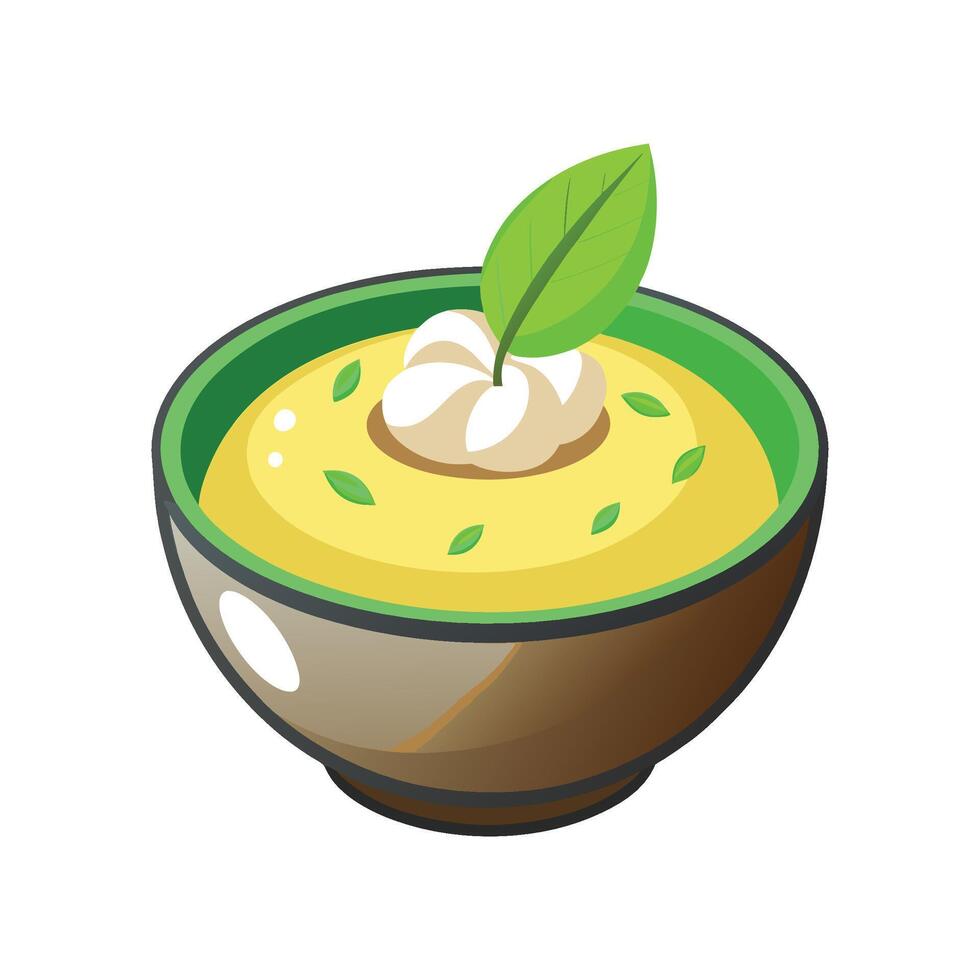 Delicious Custard Apple Puree Recipe vector